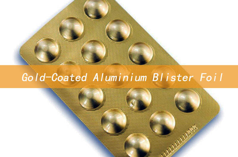 Gold-Coated Aluminium Blister Foil